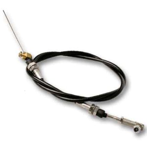 Universal Throttle Cable Kit for Carburetor – Black 24"