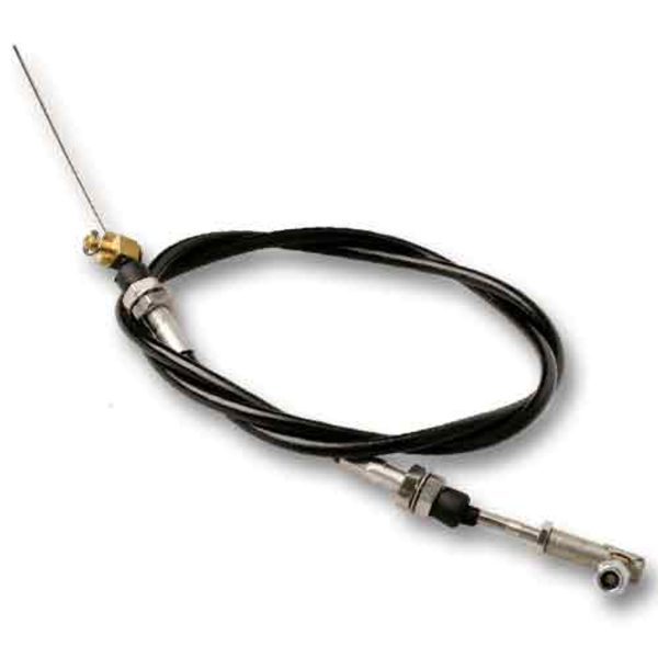 Universal Throttle Cable Kit for Carburetor – Black 48 Inch